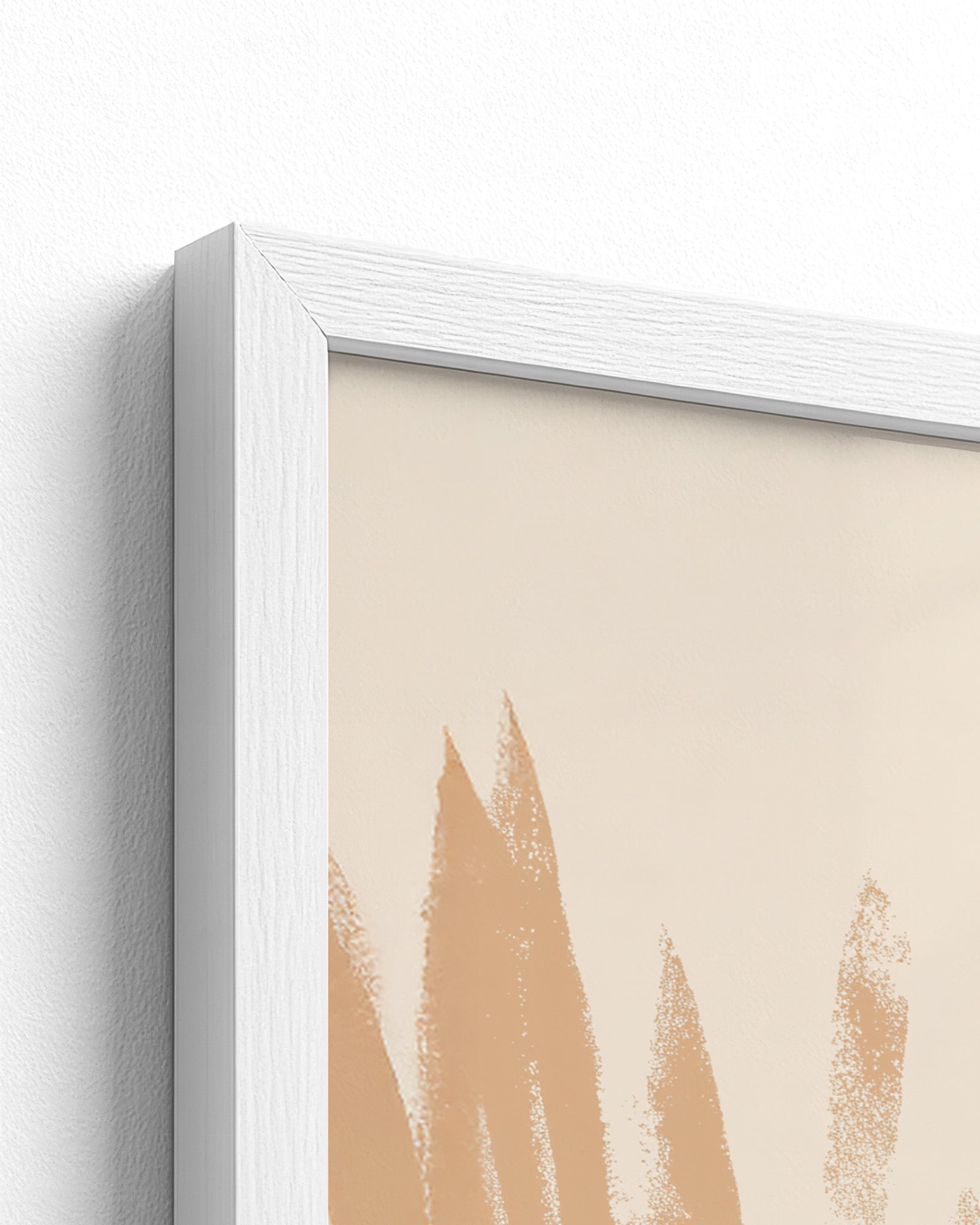 white frame