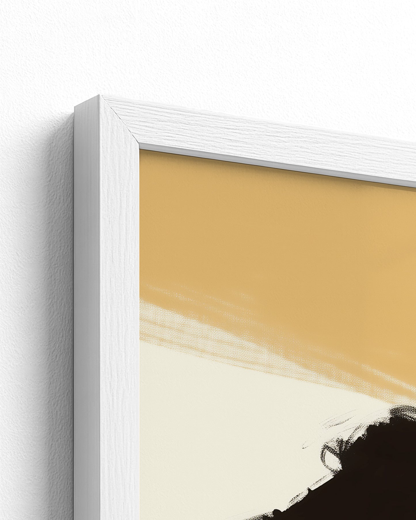 white frame