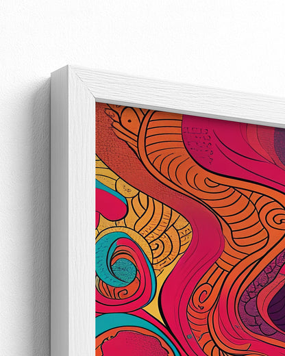 white frame