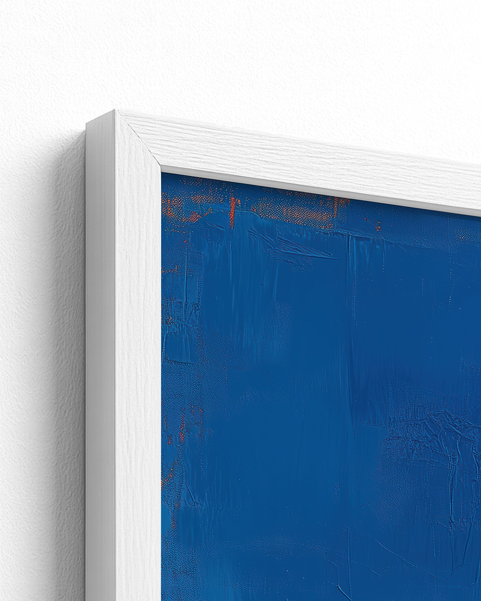 white frame