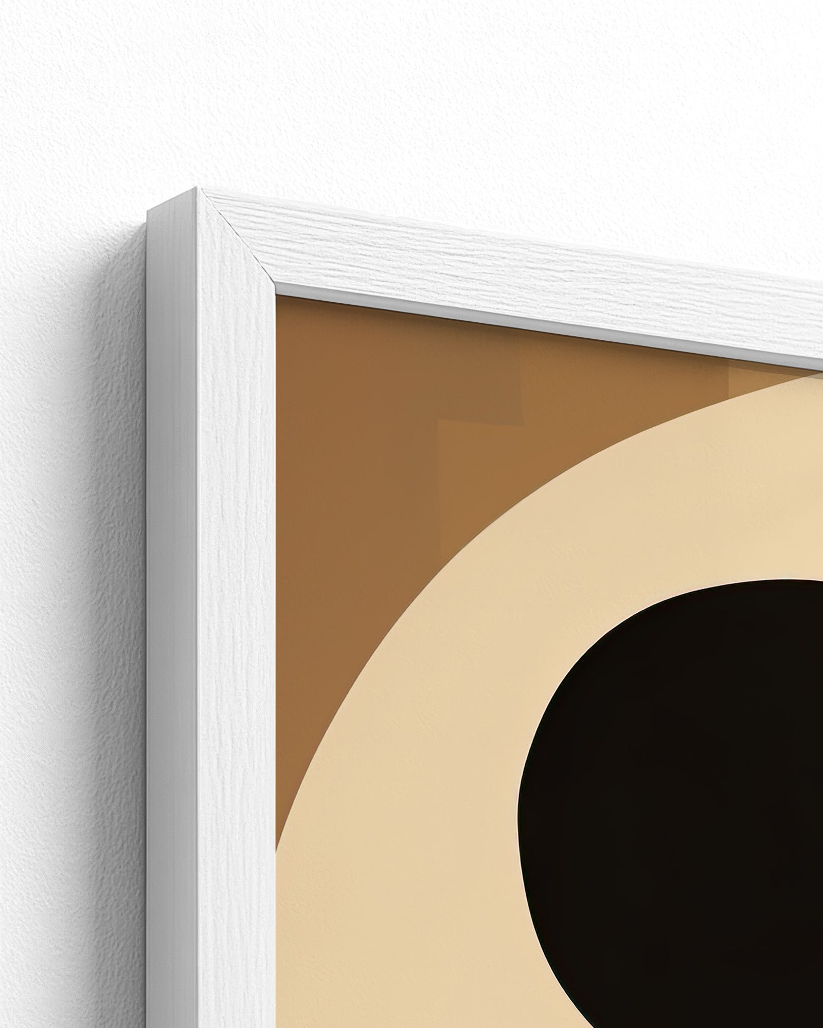 white frame