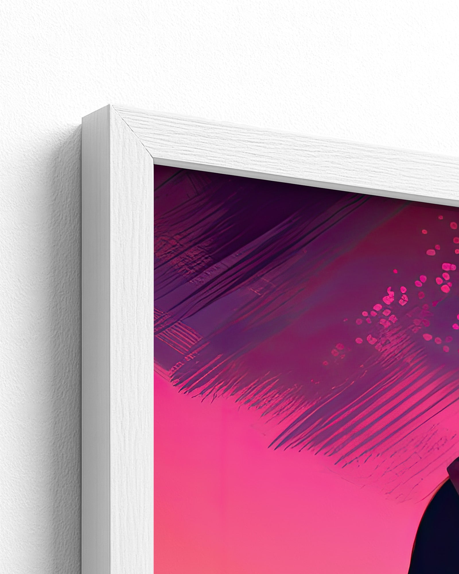 white frame 