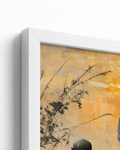 white frame