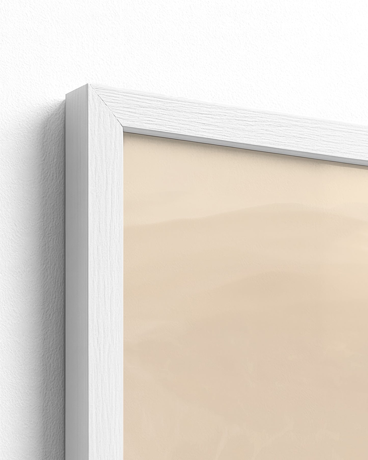 white frame