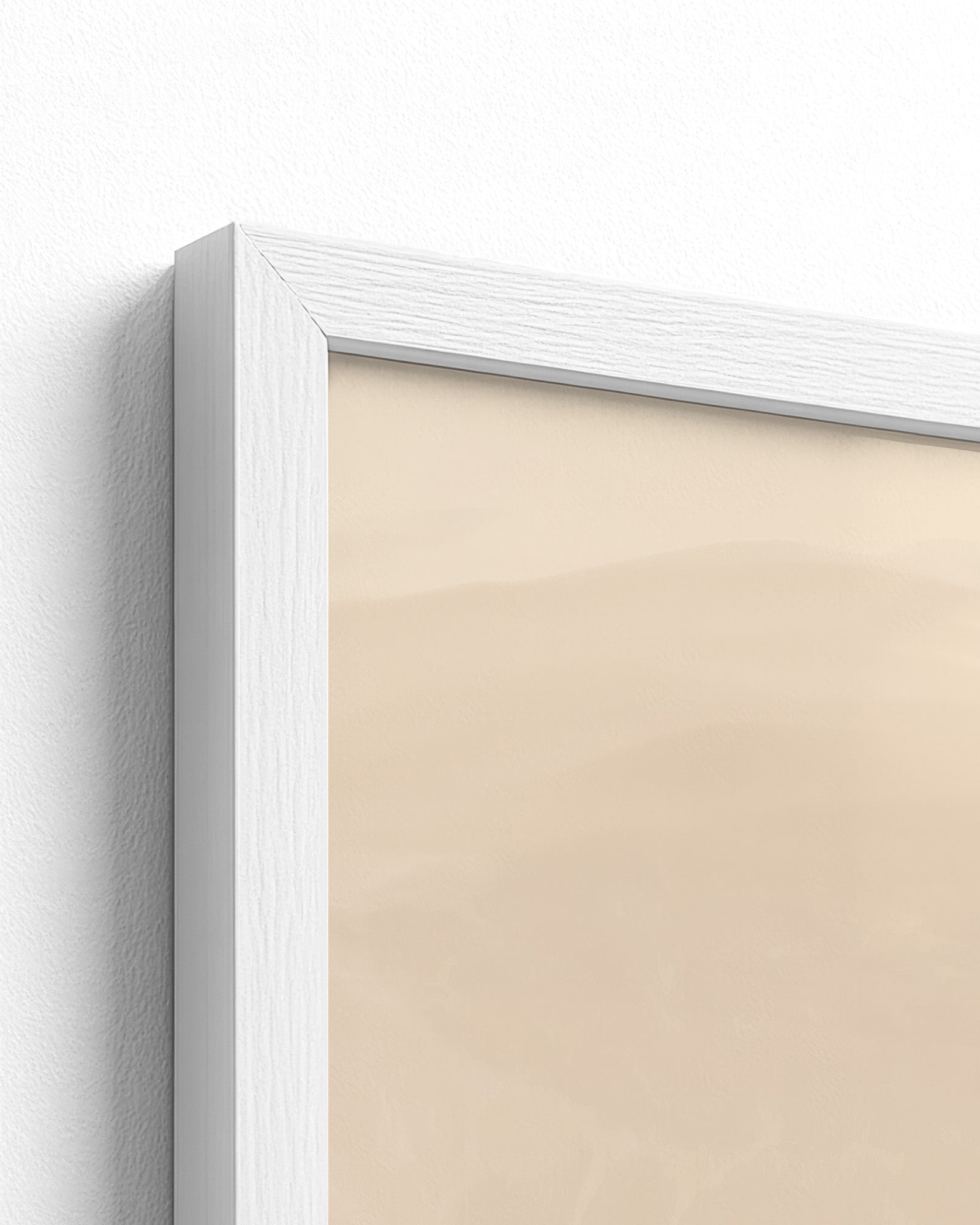white frame