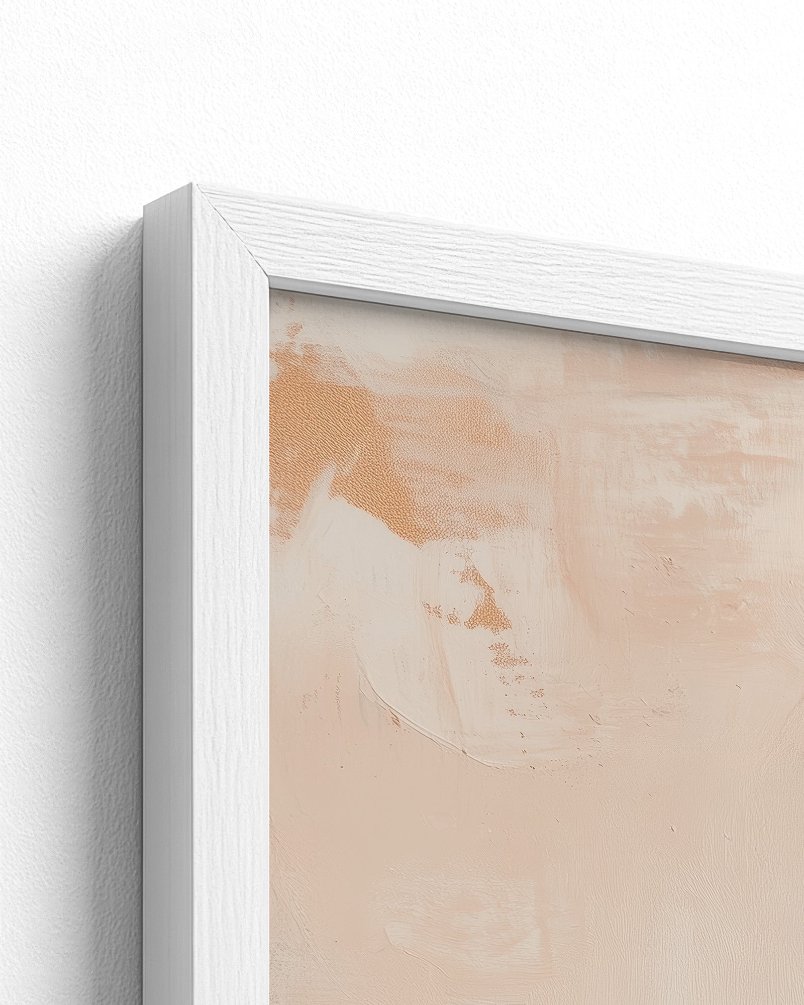 white frame