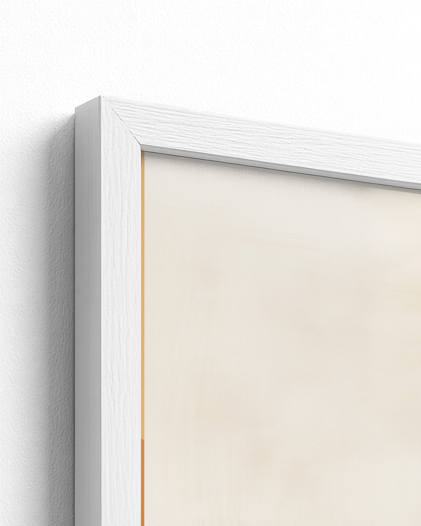 white frame