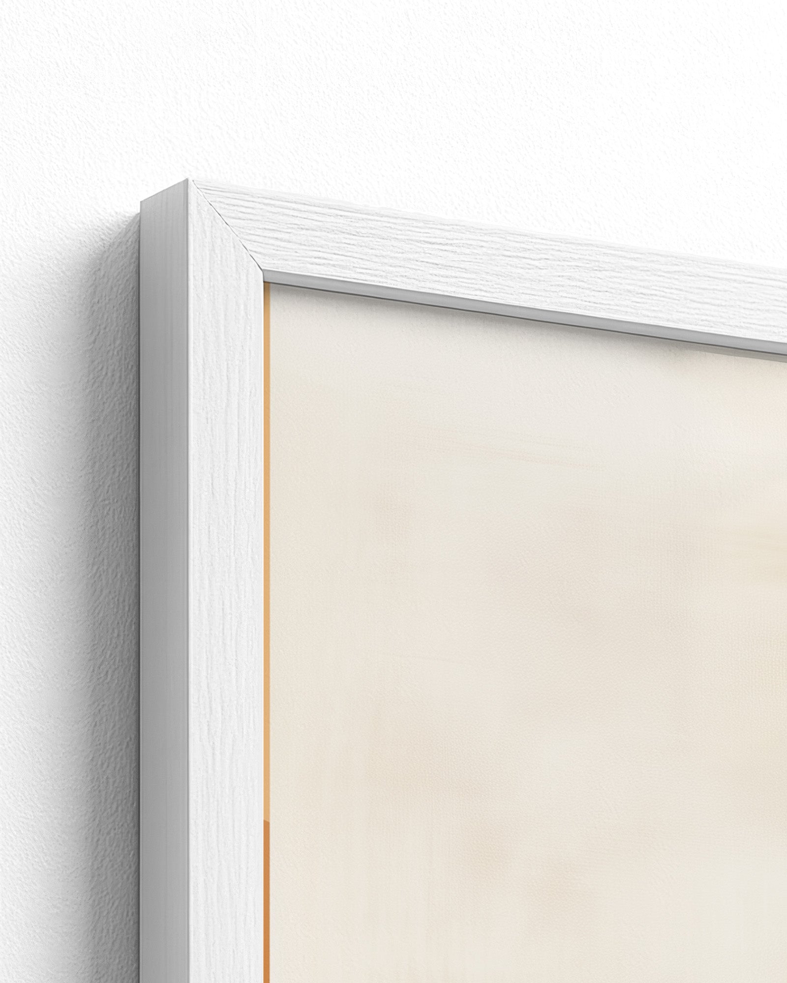 white frame