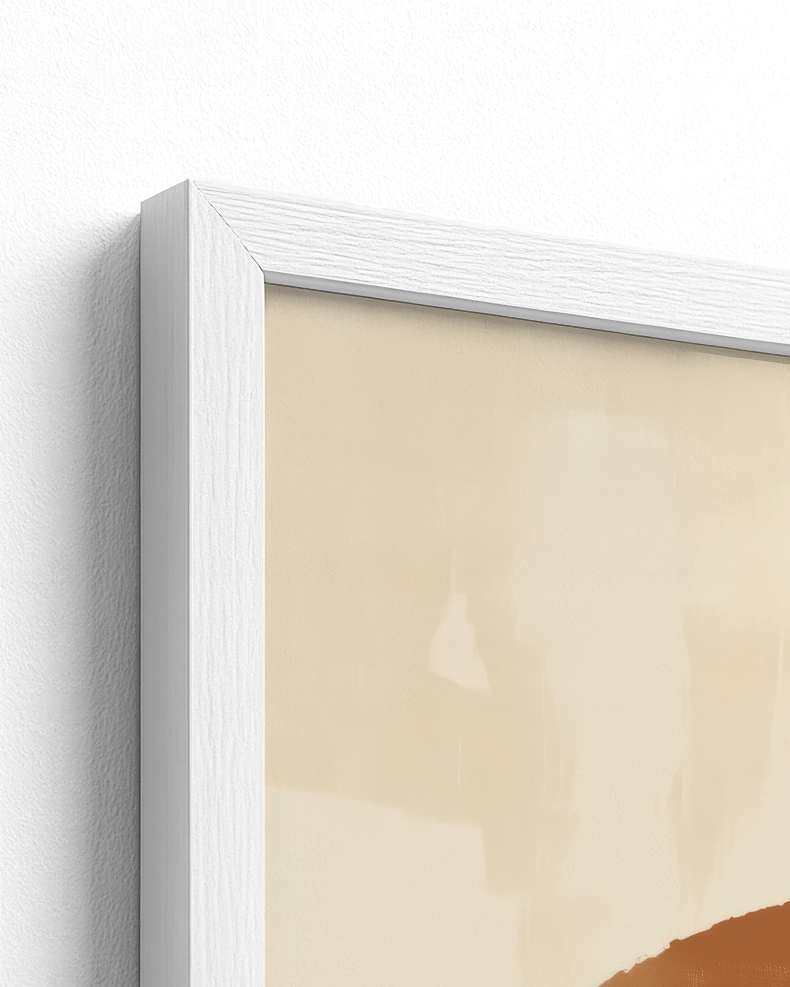 white frame