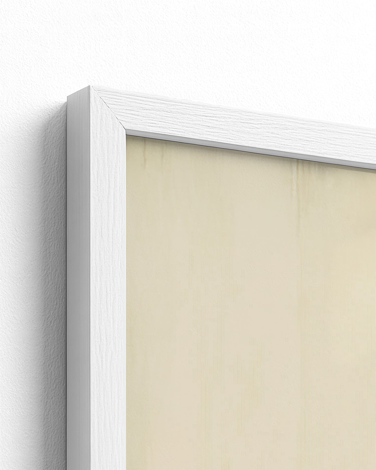white frame