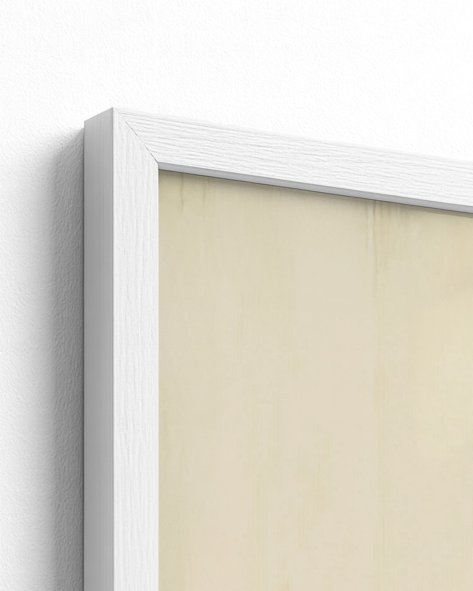 white frame