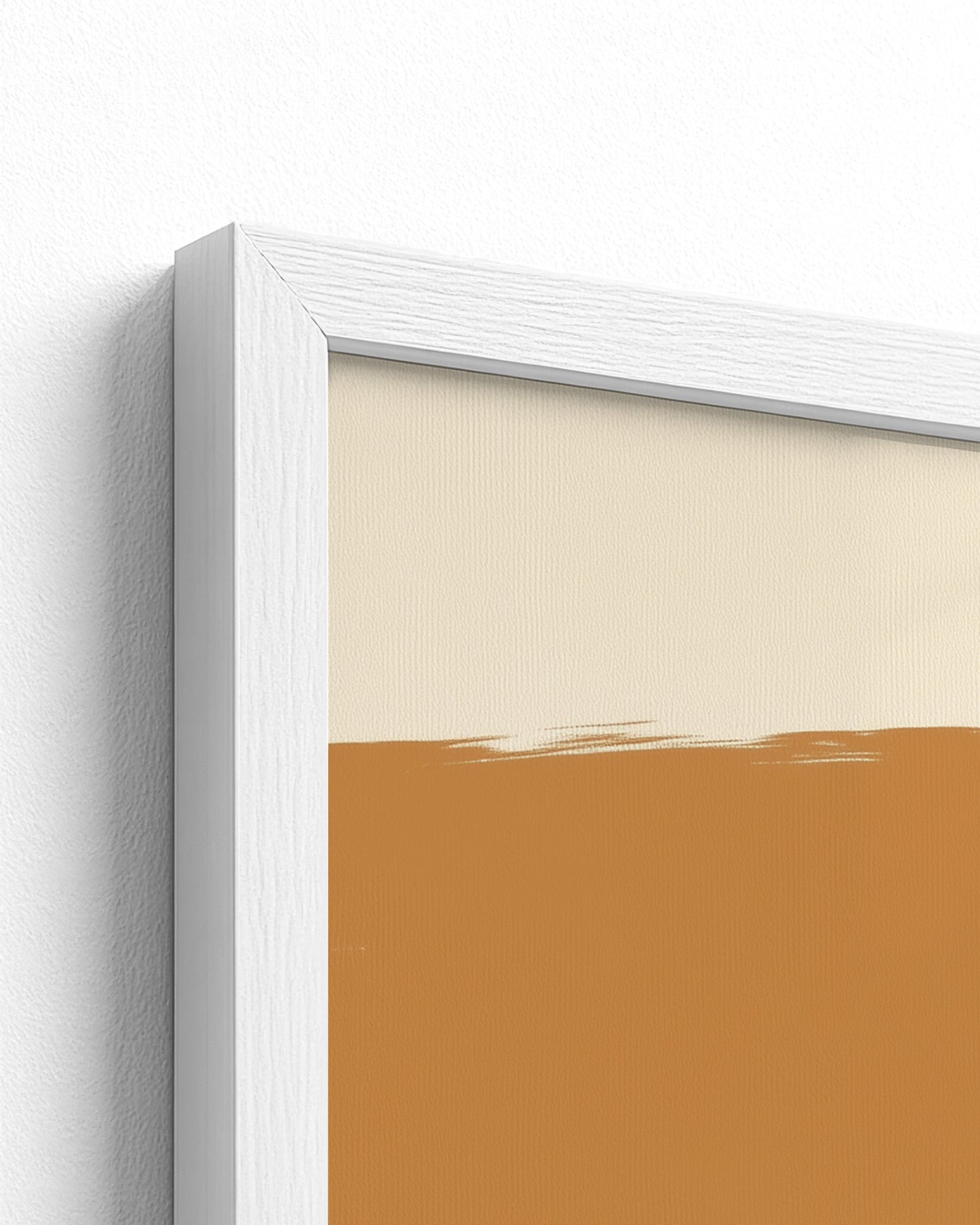 white frame