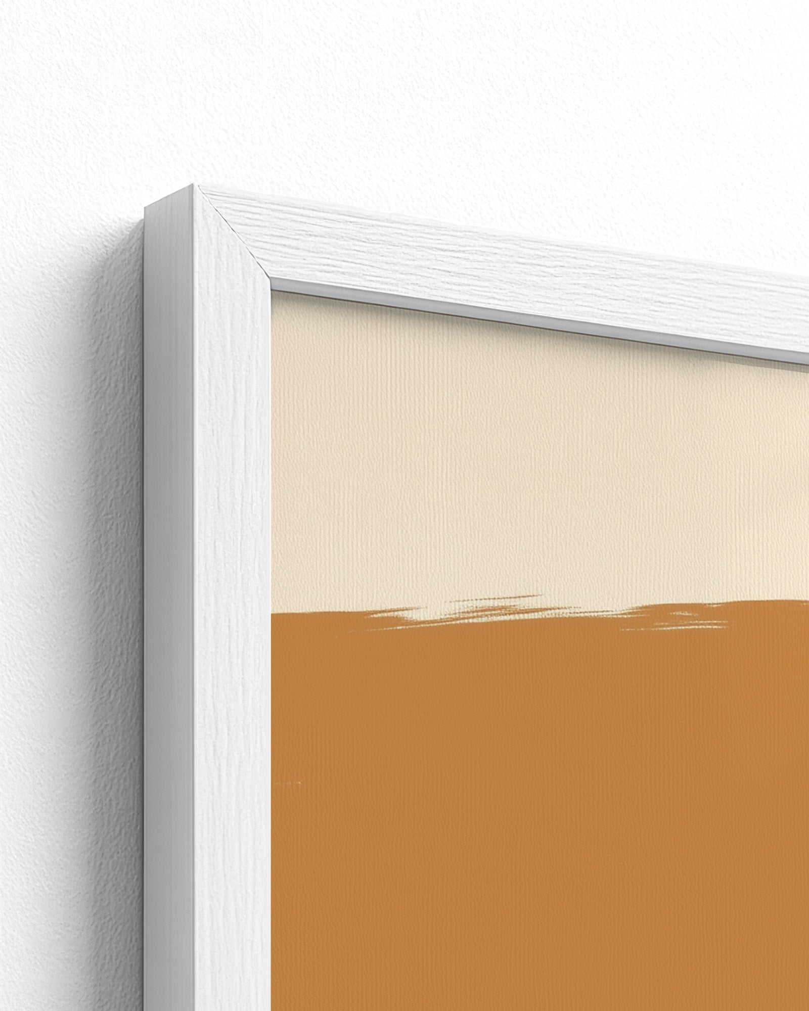 white frame