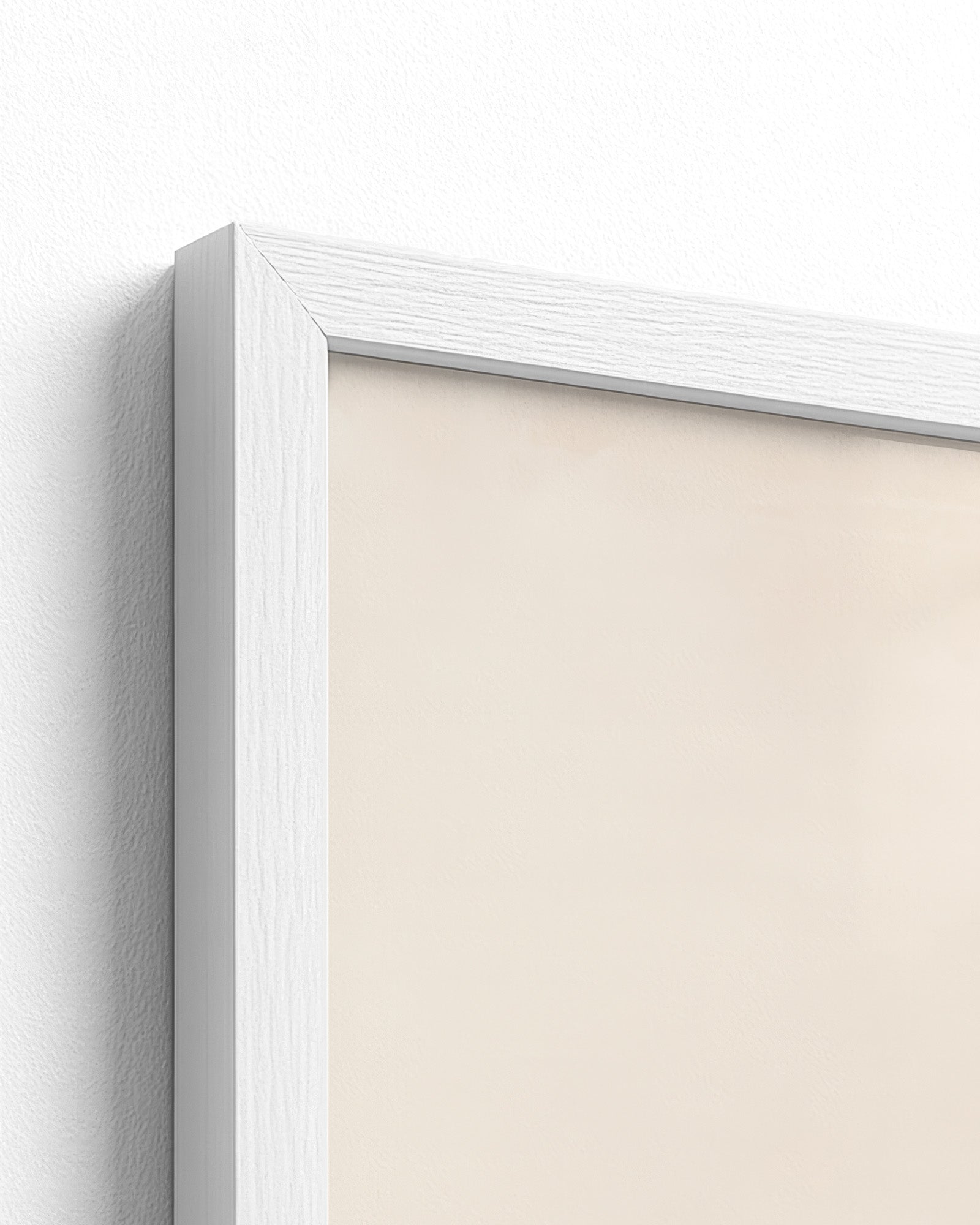 white frame