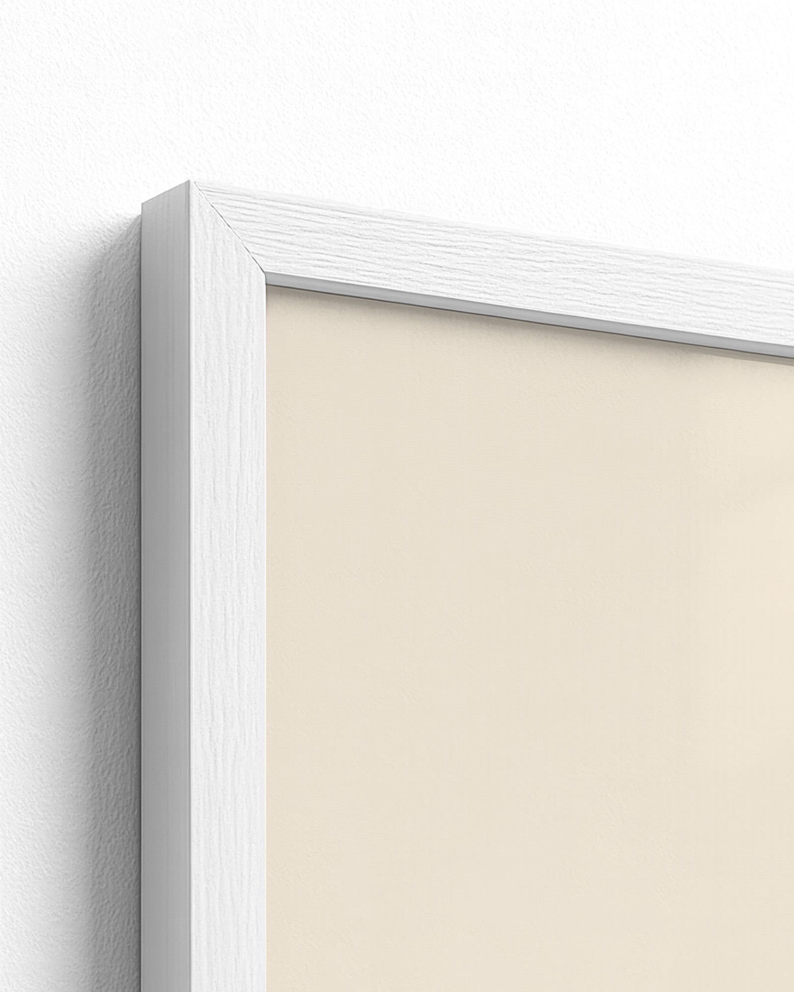 white frame