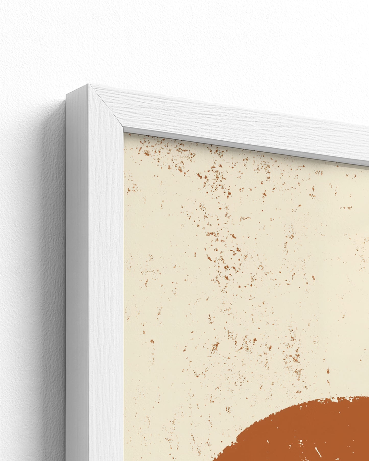 white frame