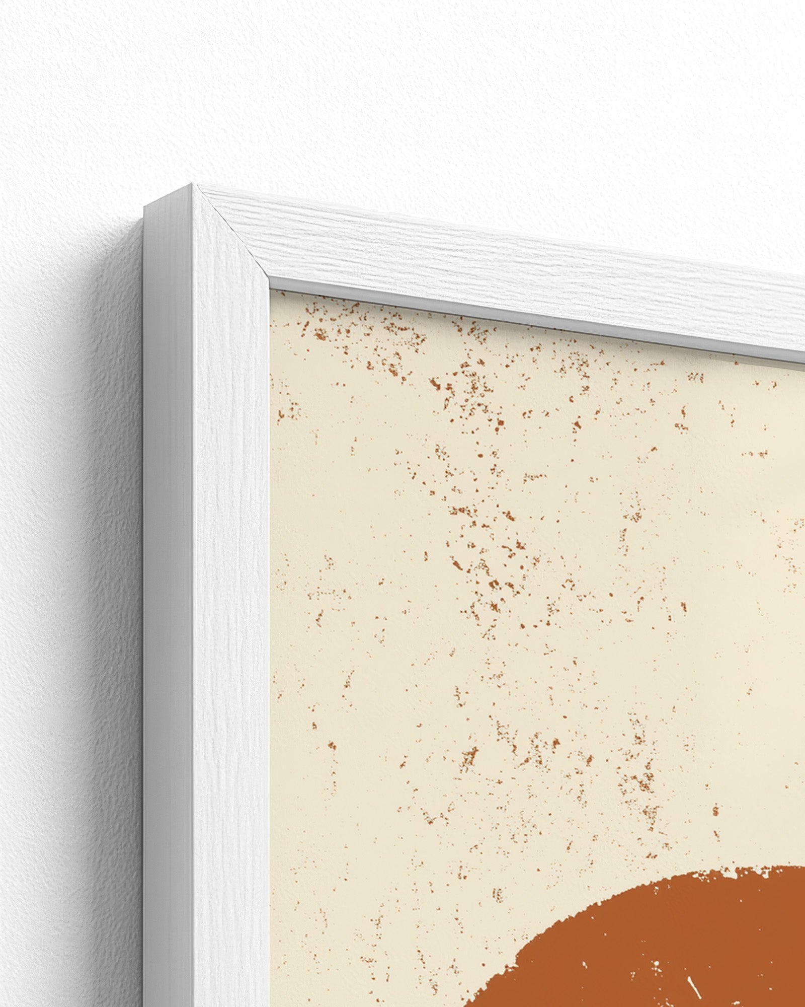 white frame