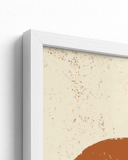 white frame