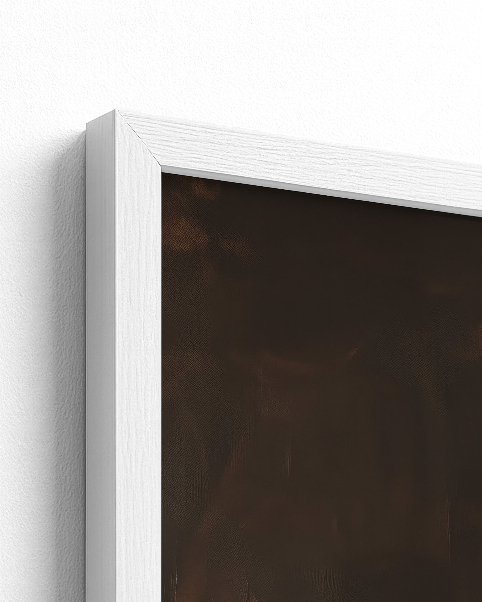 white frame