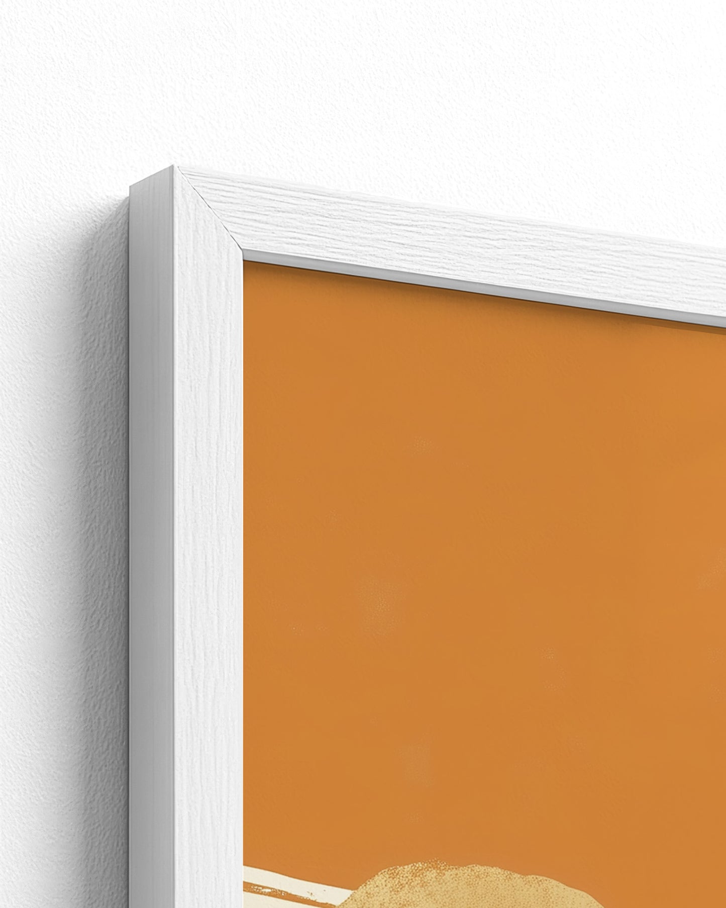 white frame