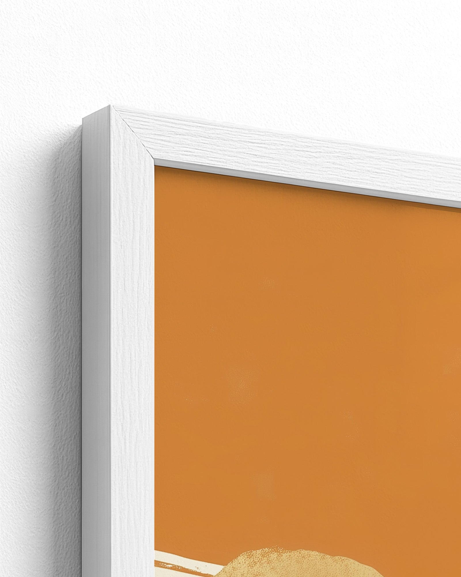 white frame