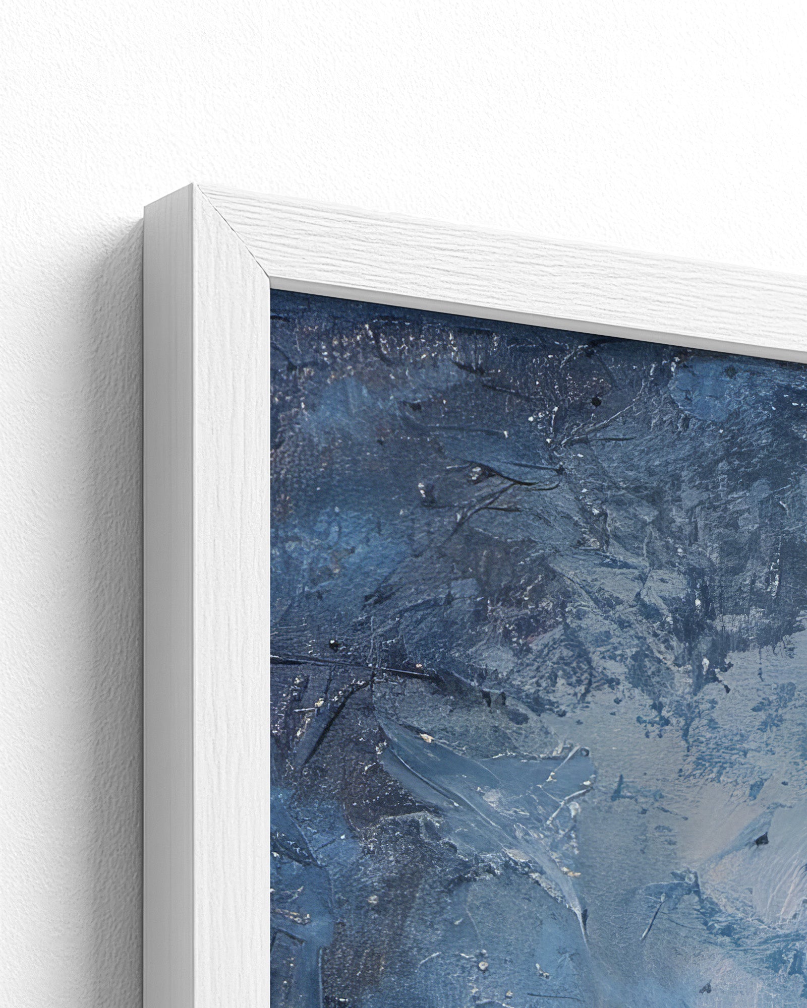 white frame