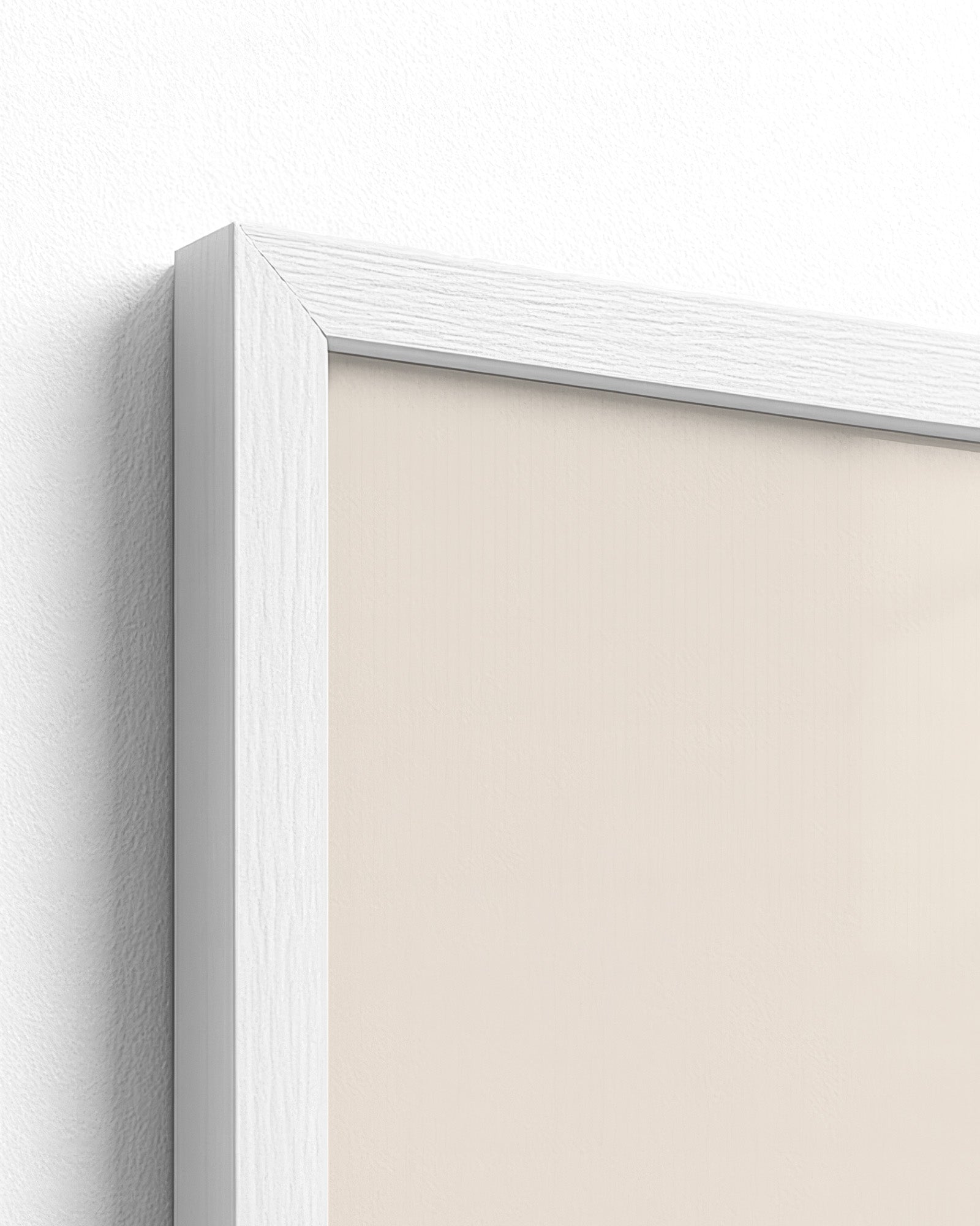 white frame