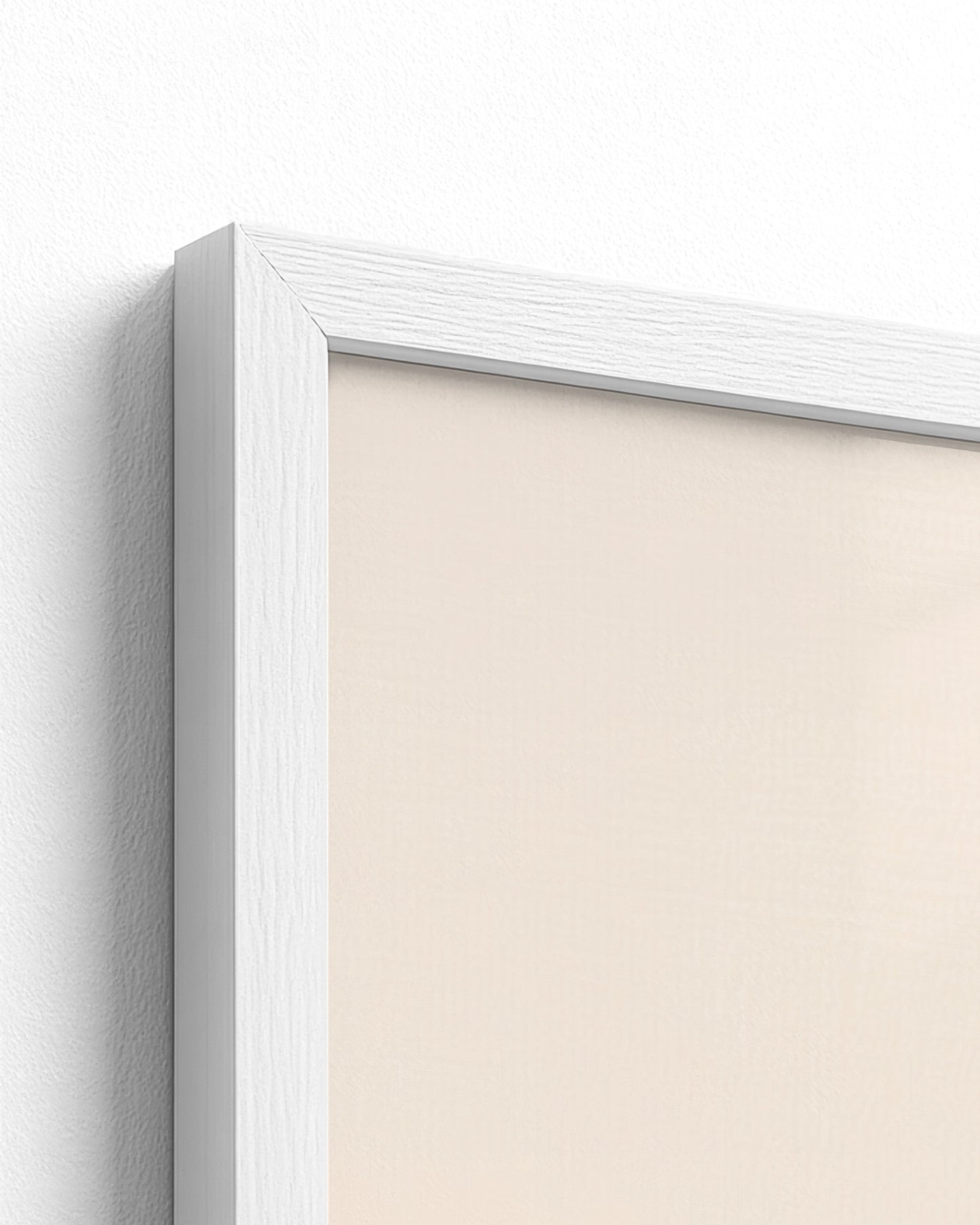white frame