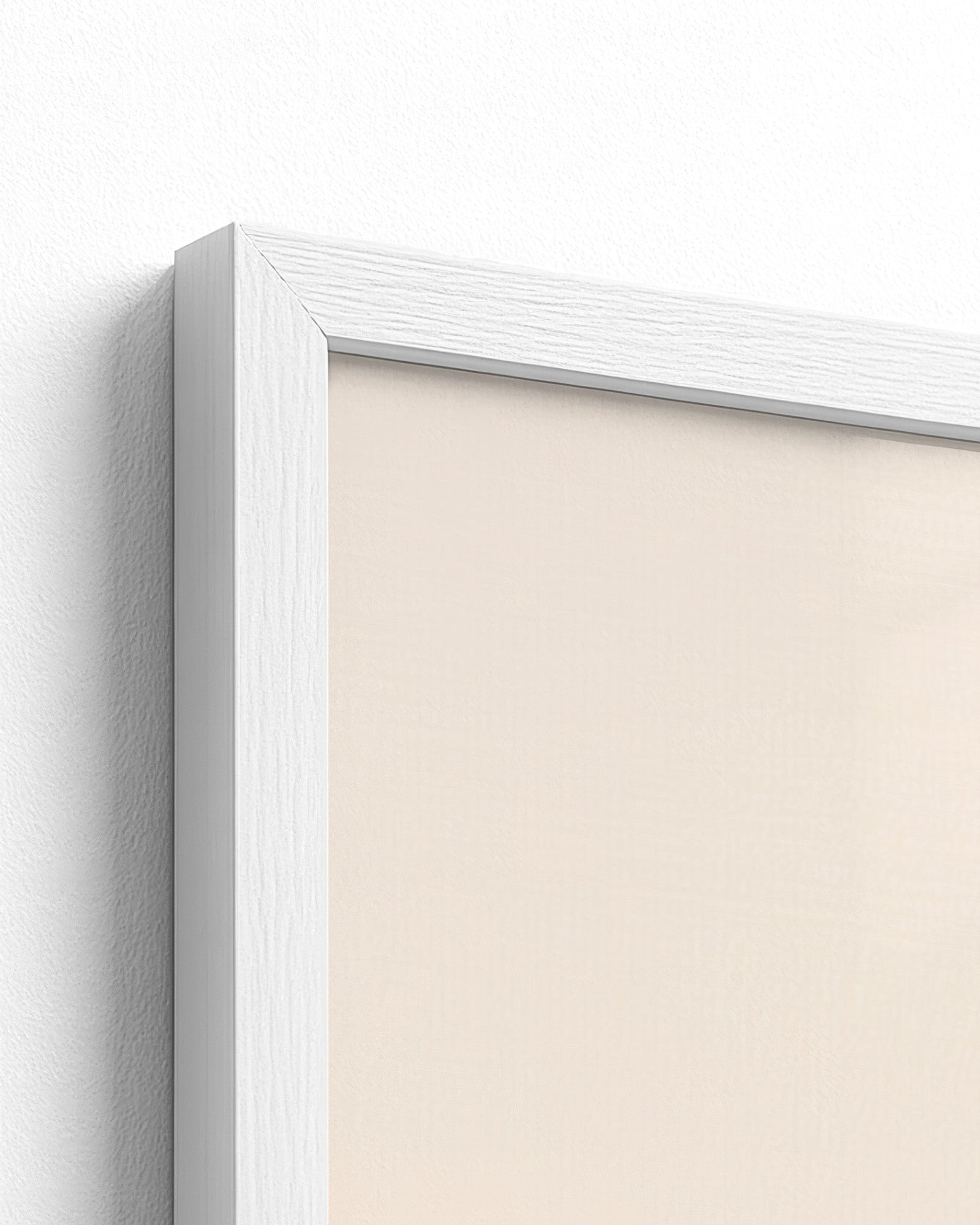white frame