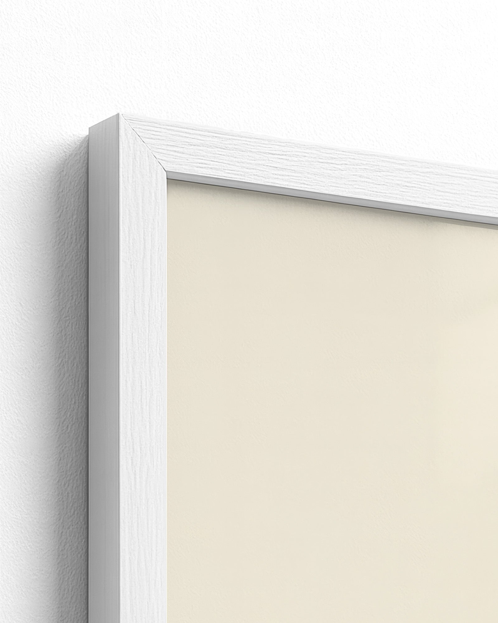 white frame