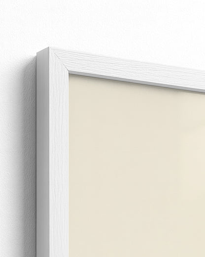 white frame