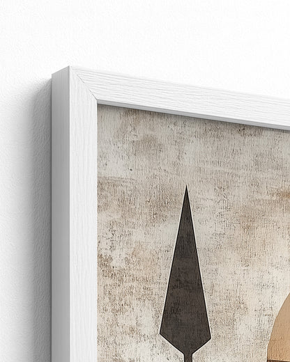 white frame