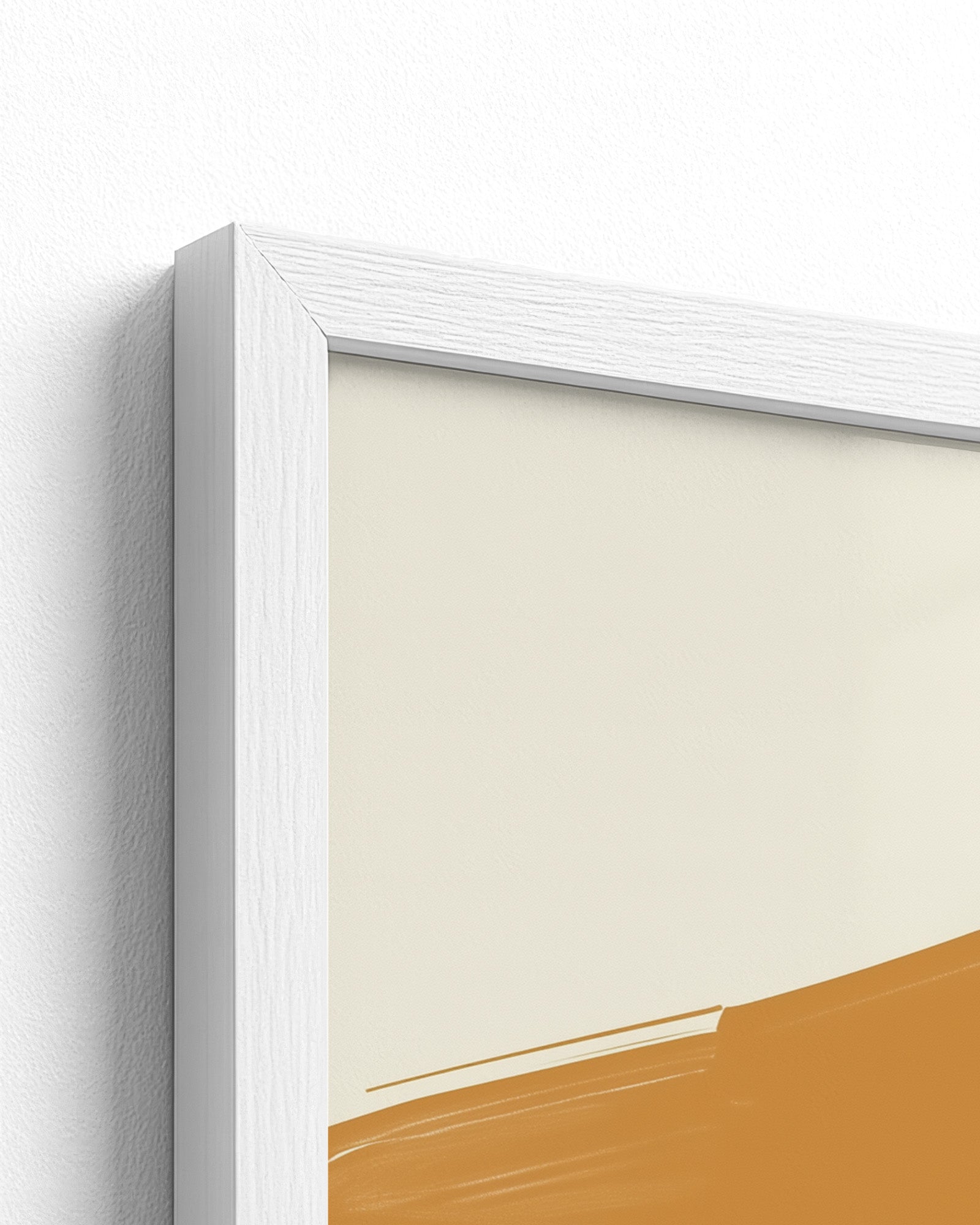 white frame