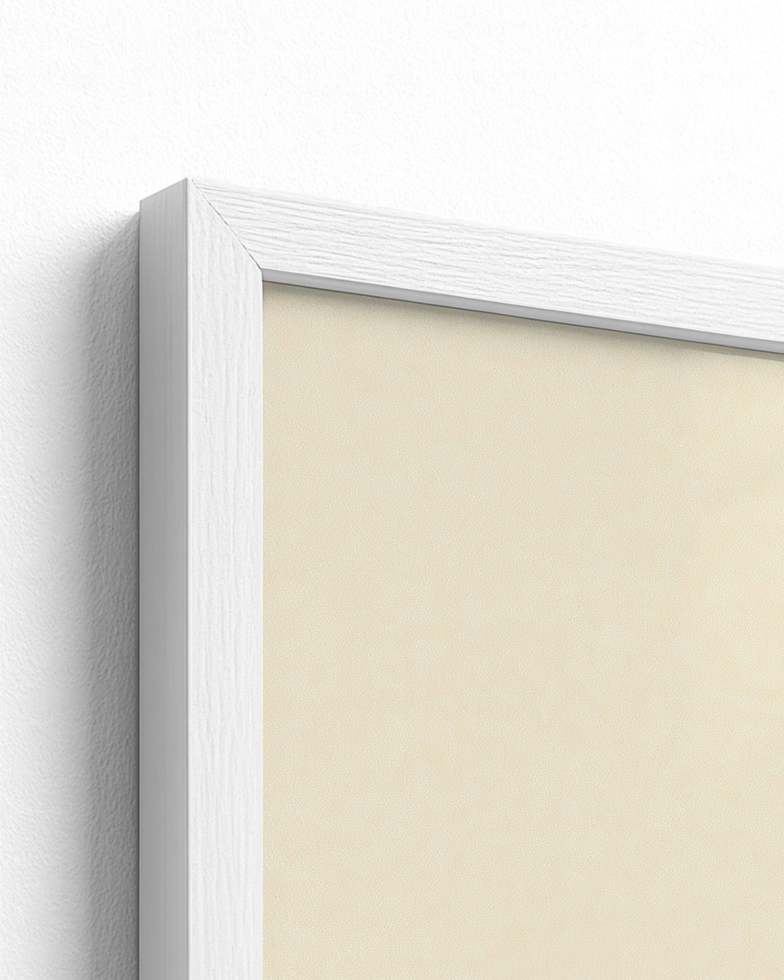 white frame