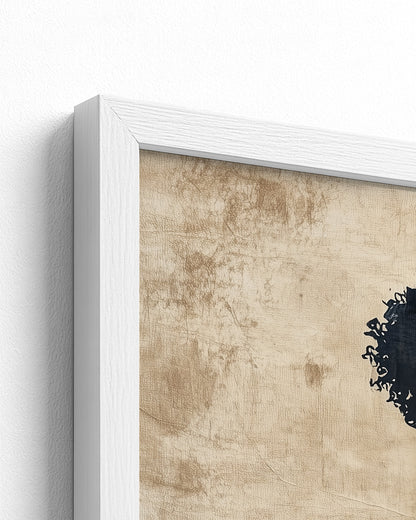 white frame