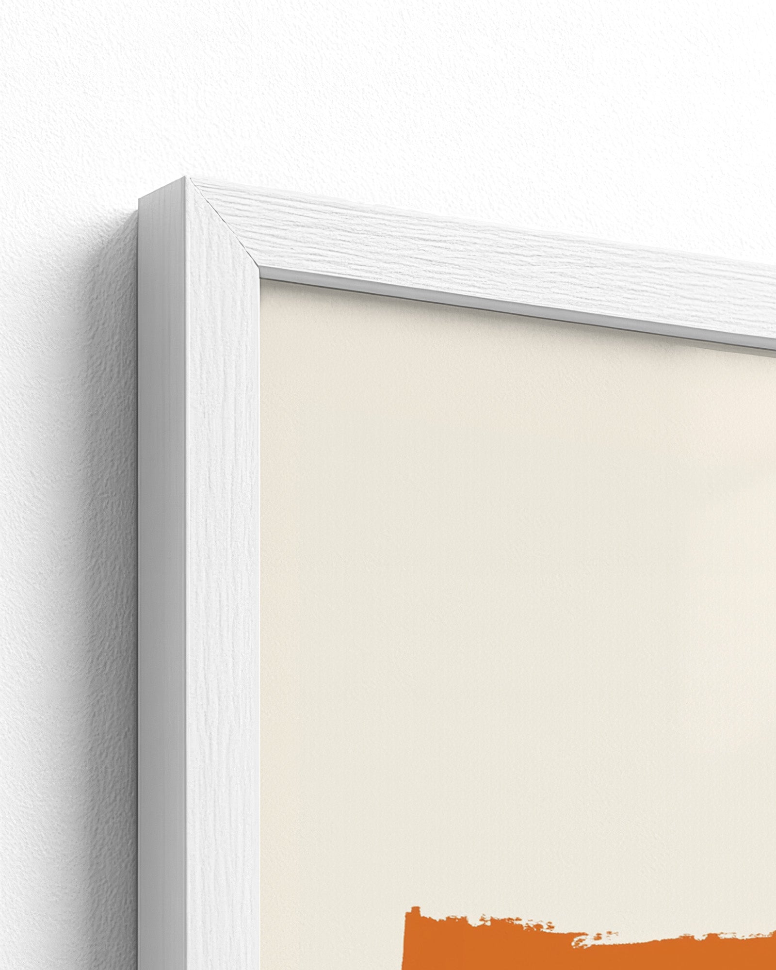 white frame