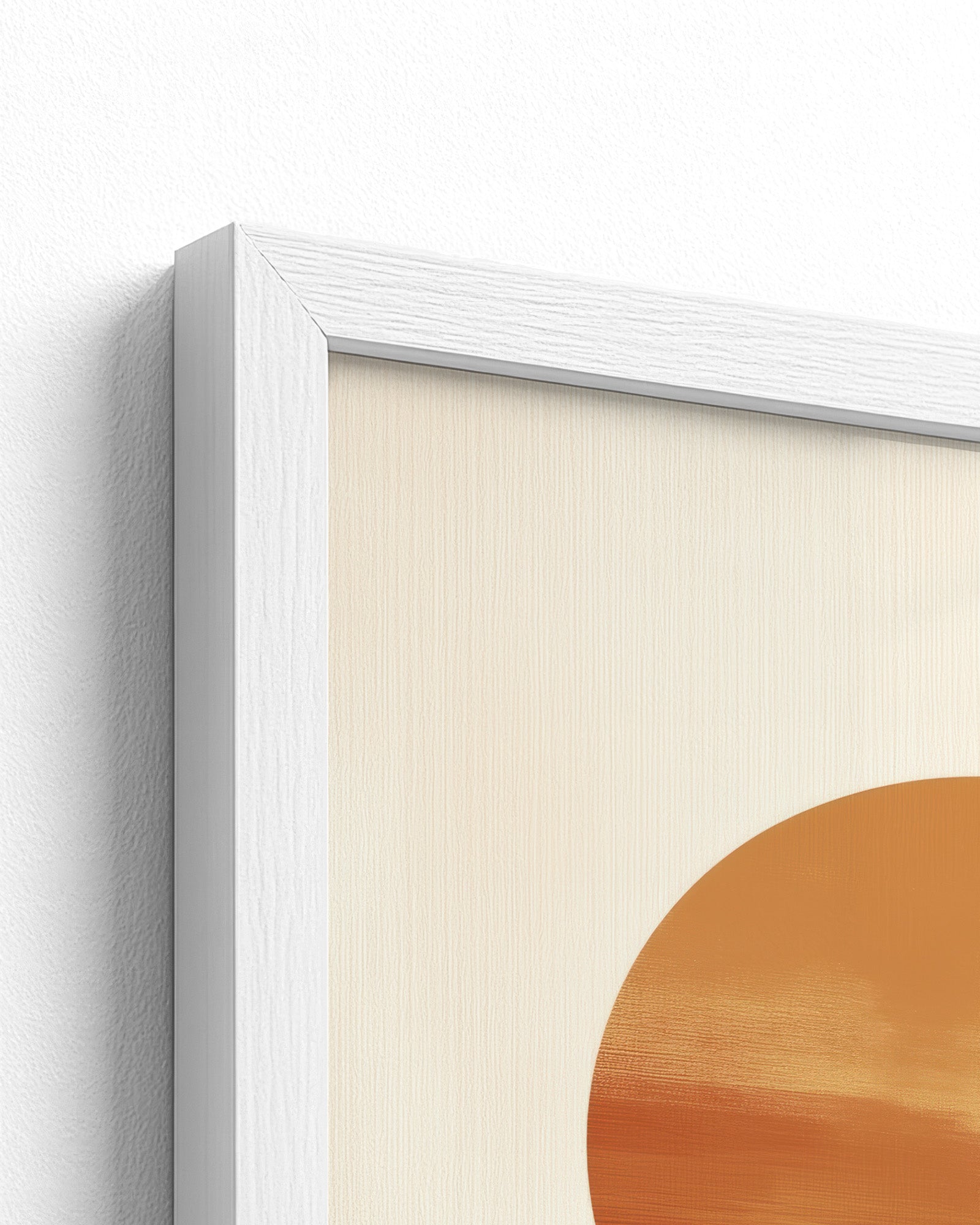 white frame