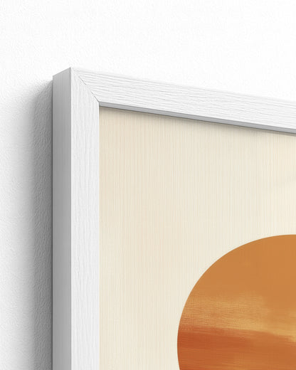 white frame