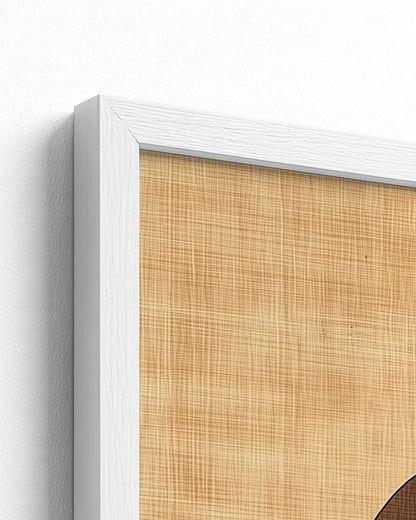 white frame