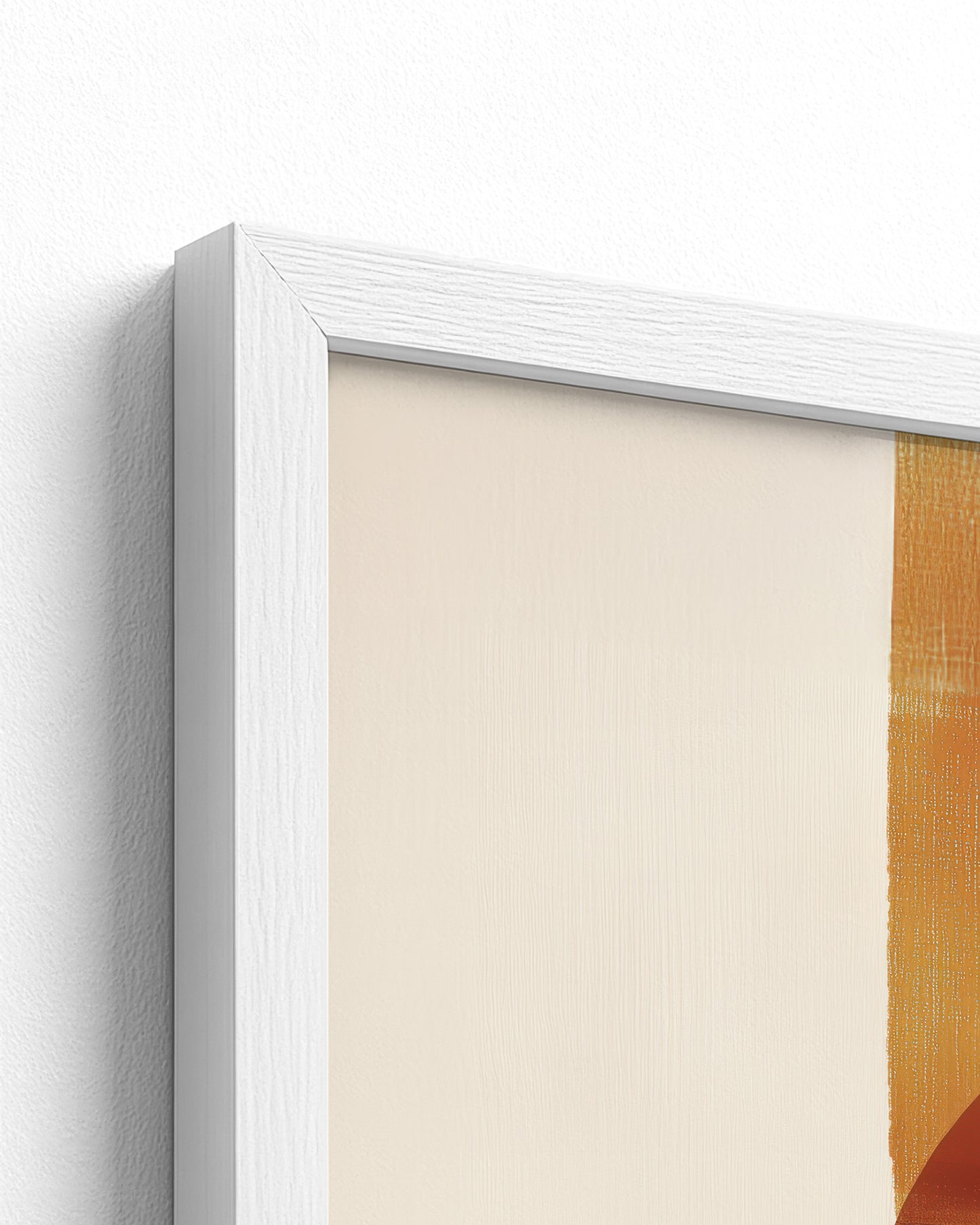 white frame