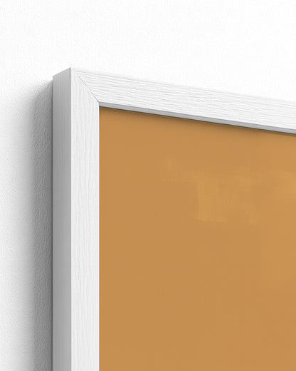 white frame