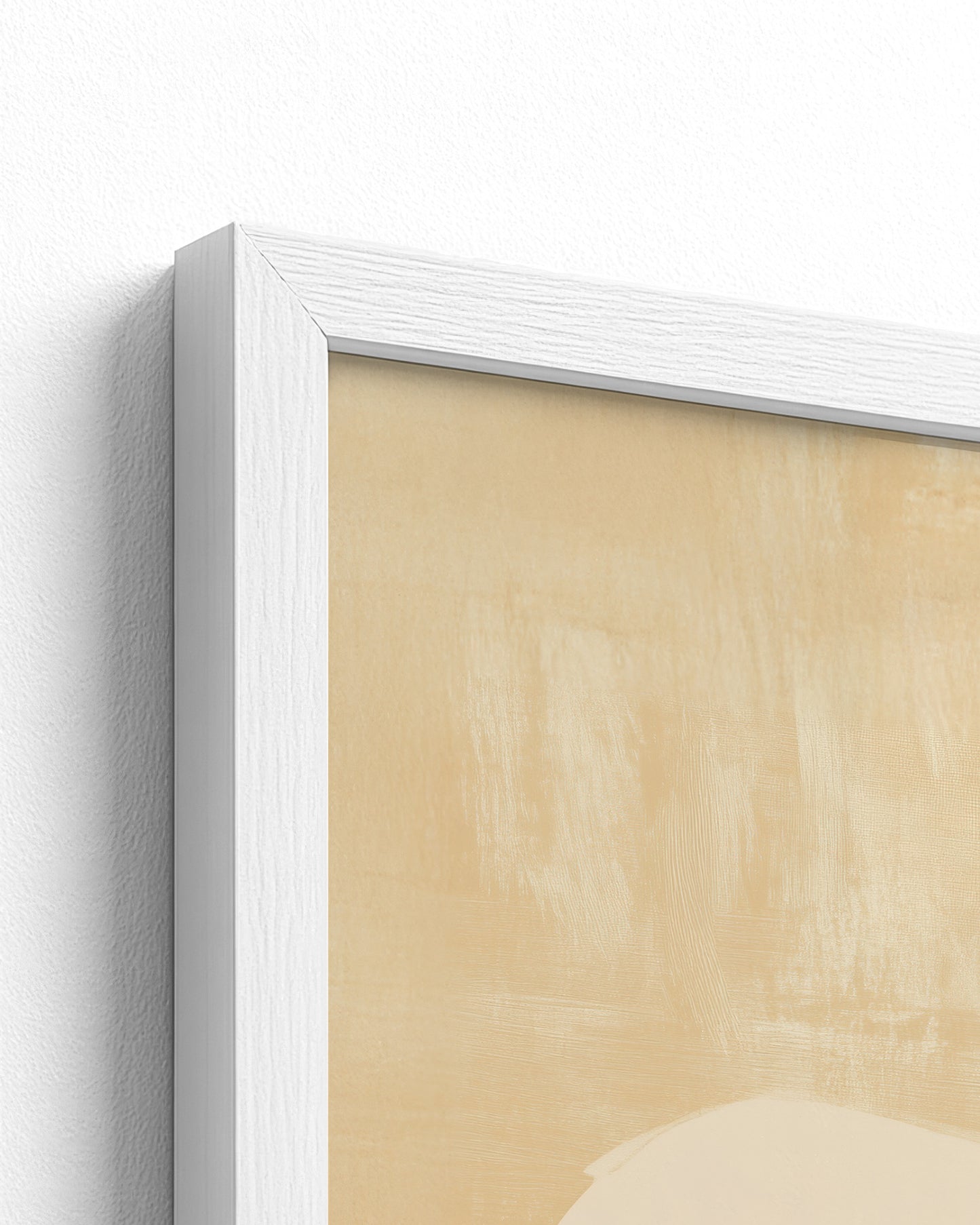 white frame