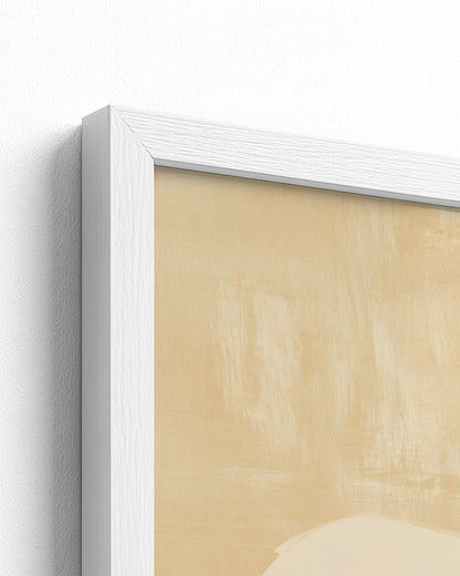 white frame