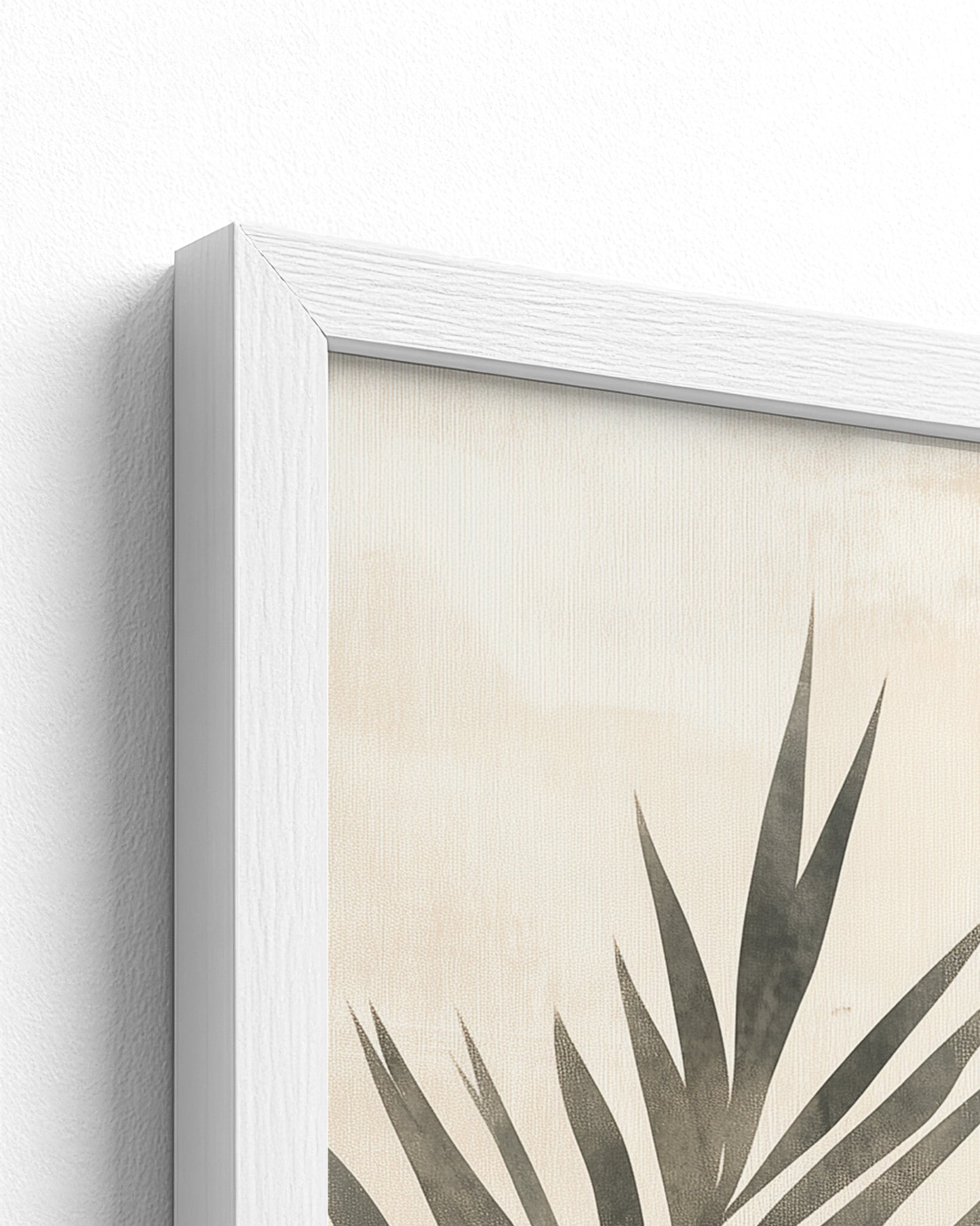 white frame