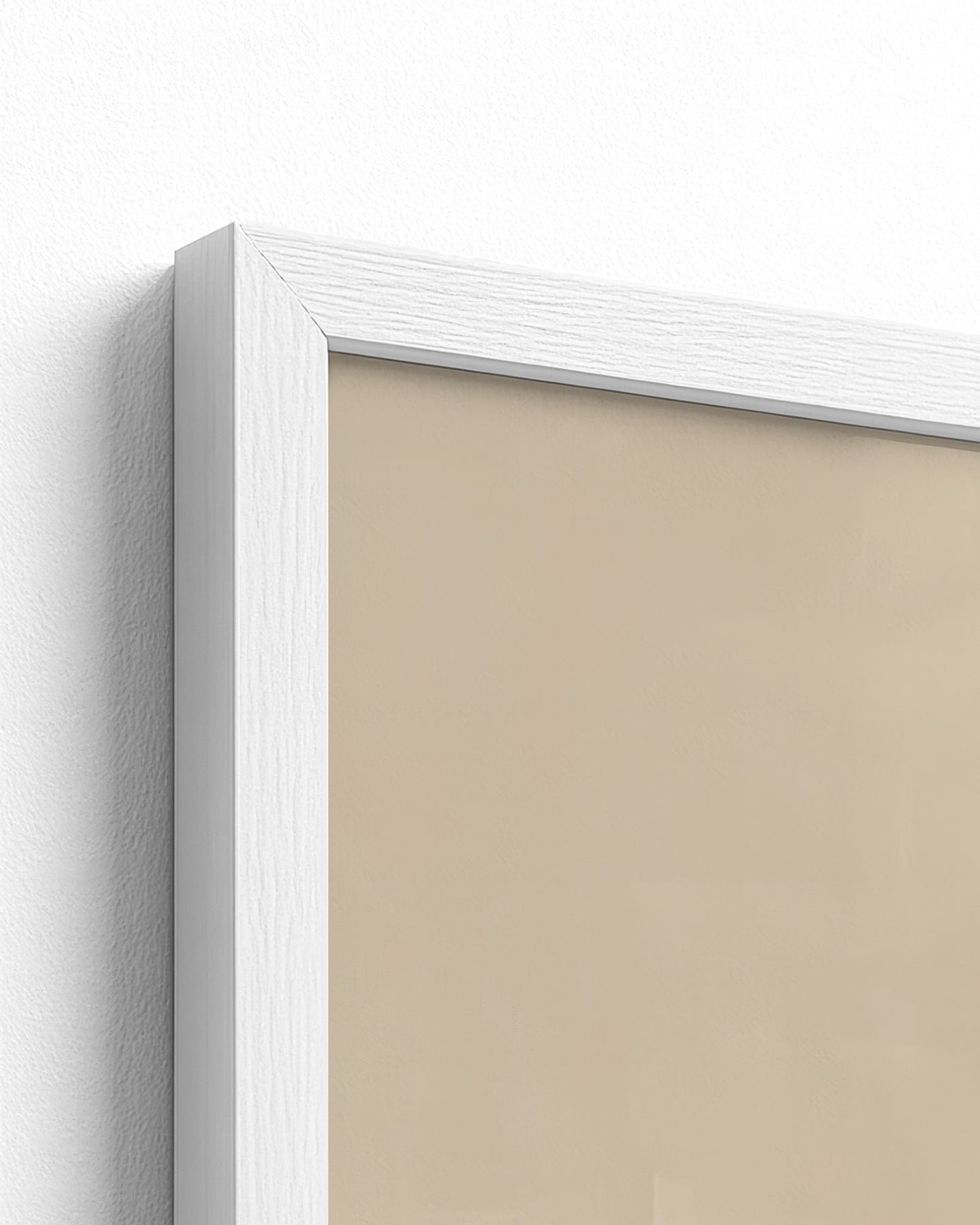 white frame