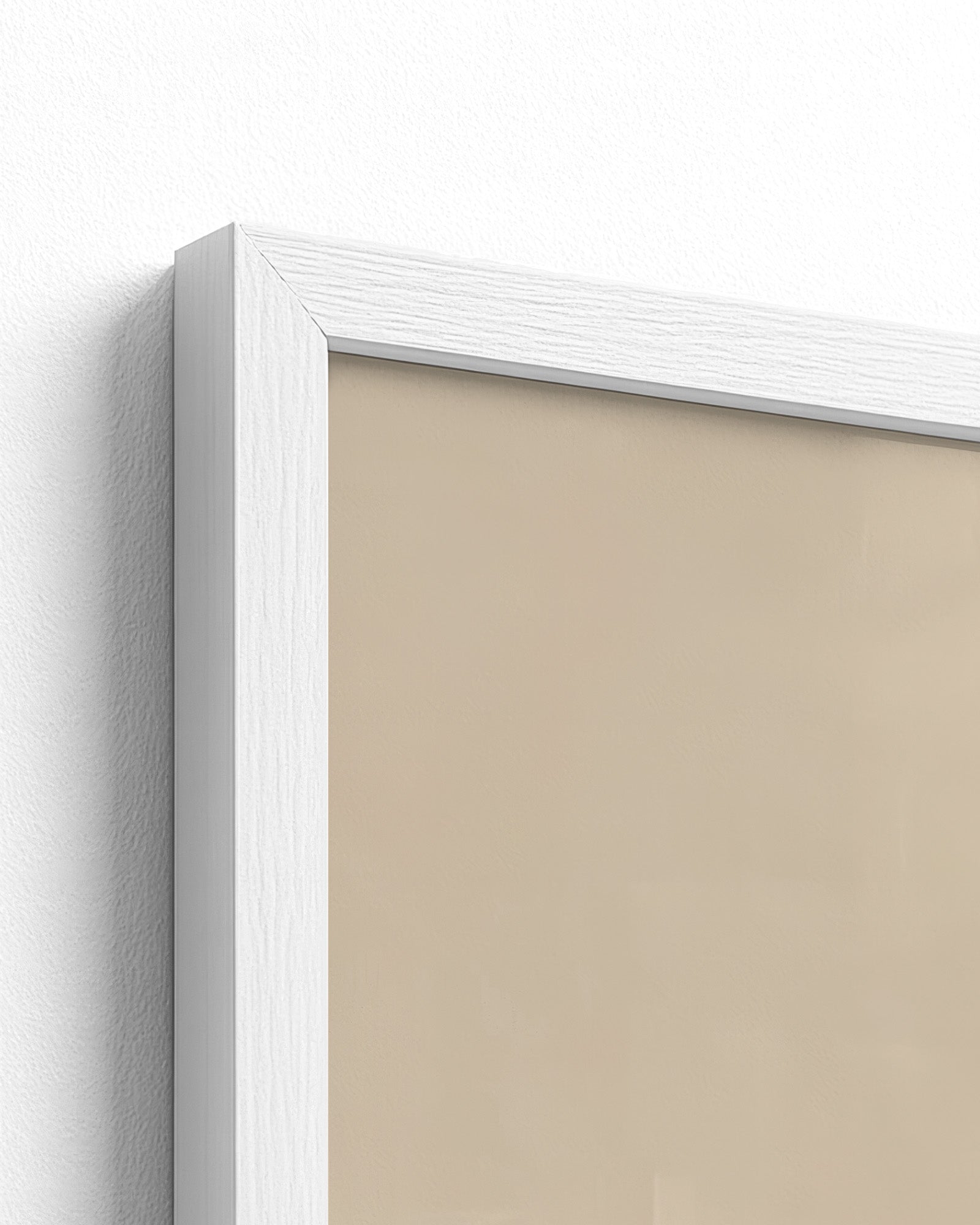 white frame
