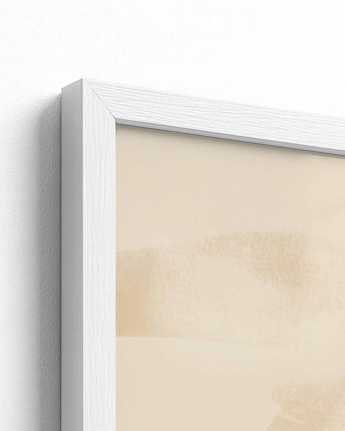 white frame