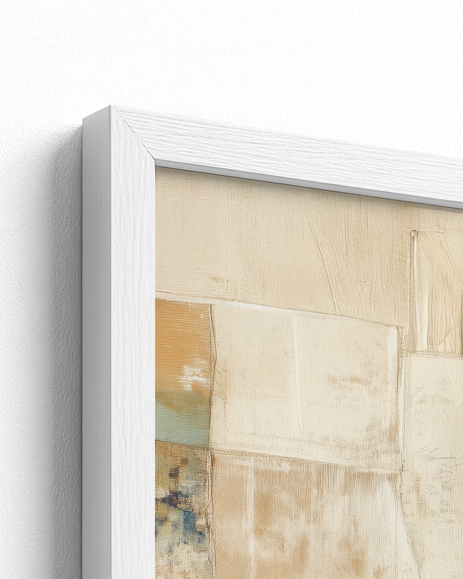 white frame