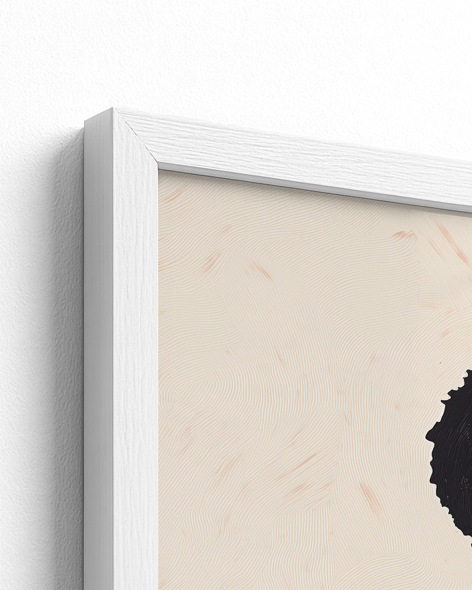 white frame