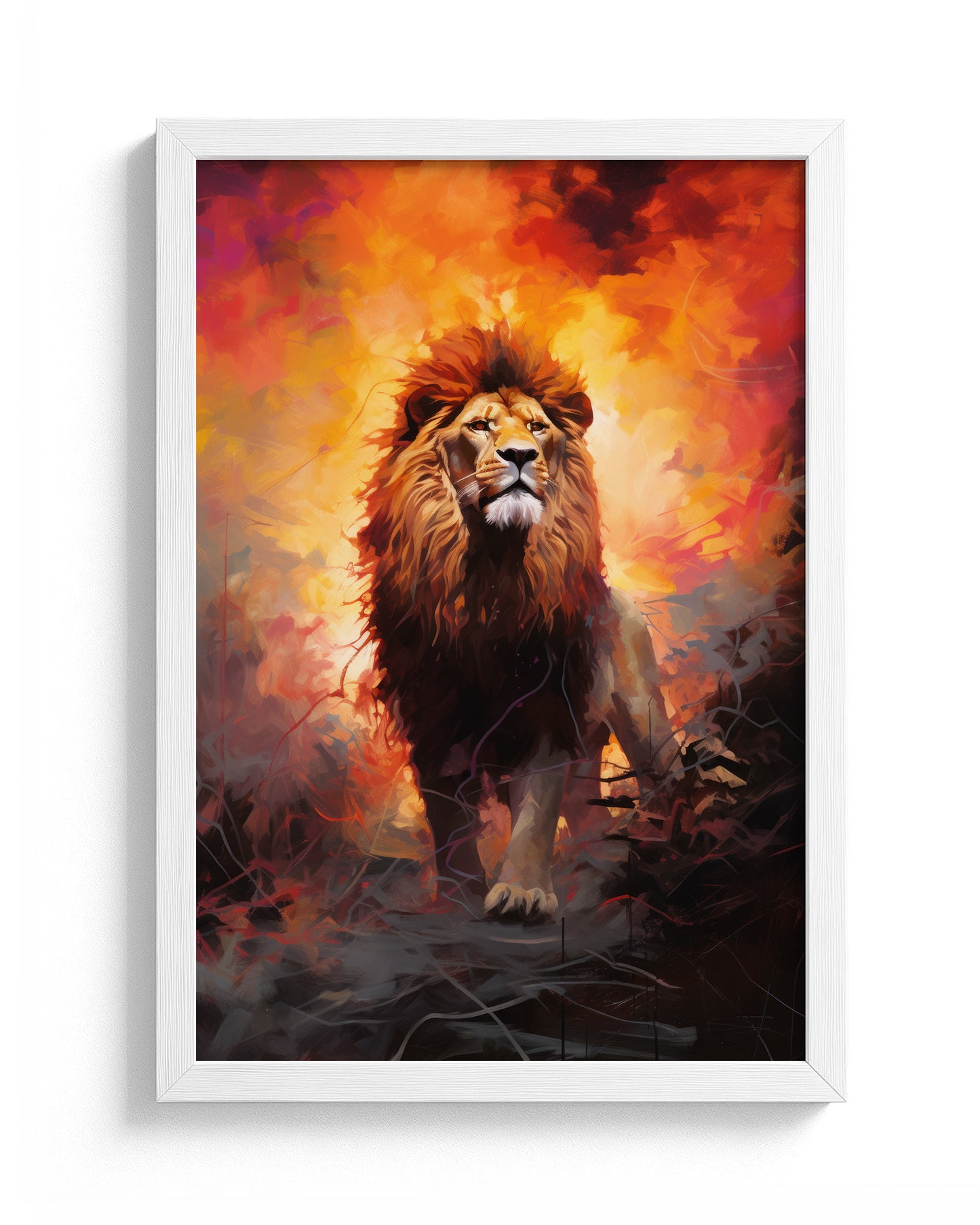 Lion's Golden Hour